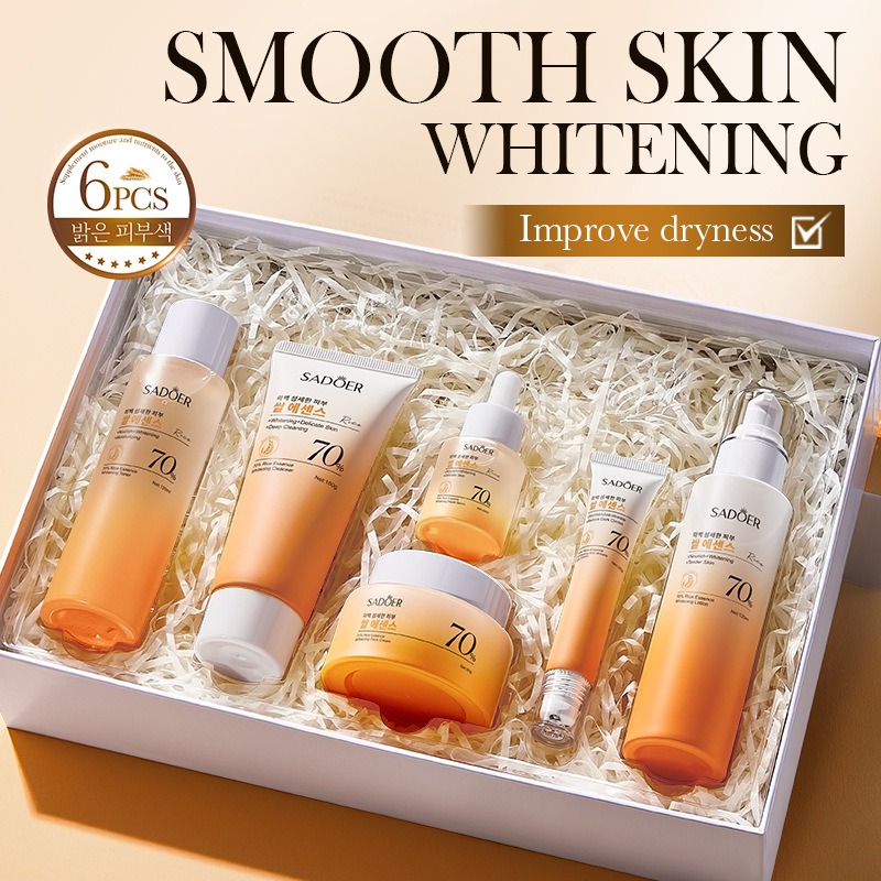 Luxury Skincare Kit - 70% arroz hidratante antiarrugas cuidado de