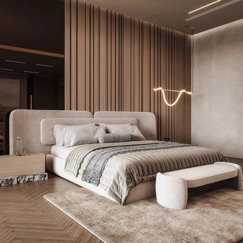 Luxury Skincare Design - Cama Queen Creativity Skincare, Diseño de