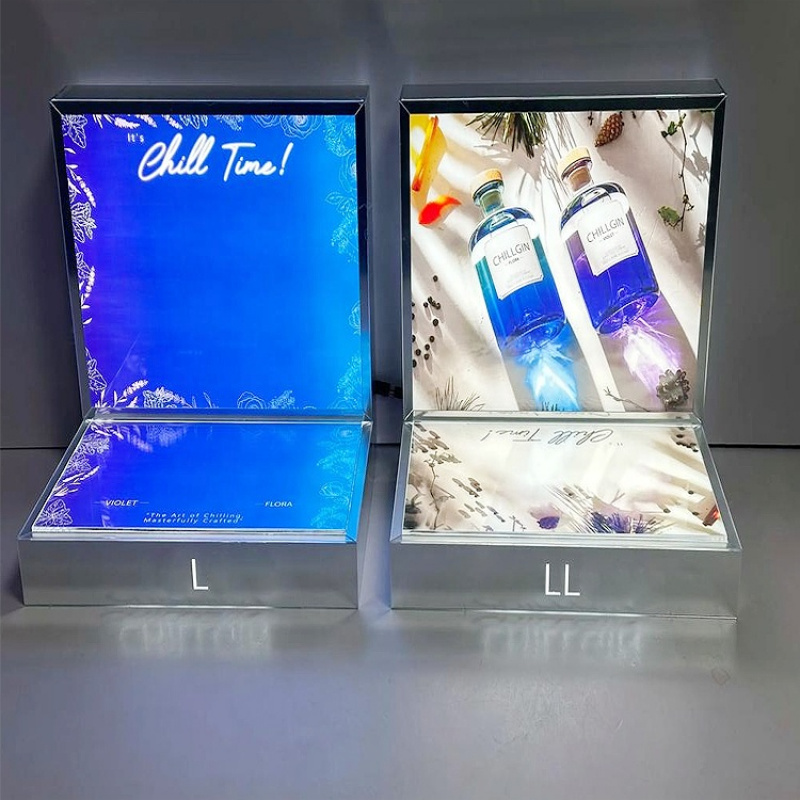 Contador de exhibición de luce - Luxury Skincare Design reseña y precio