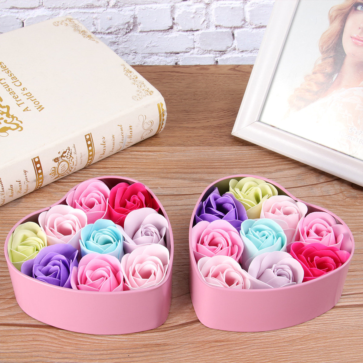 Jabón de Rosas en Caja de Meta - Luxury Skincare Sets reseña y precio