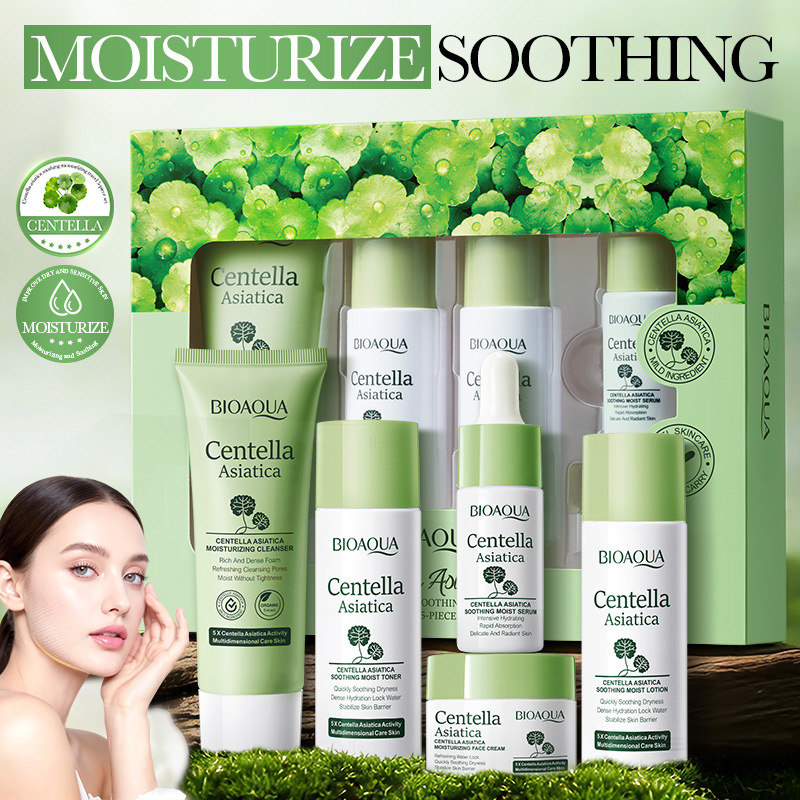Juego de 5 Piezas BIOAQUA Cent - Luxury Skincare Kit reseña y precio