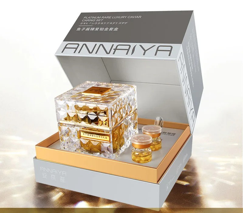 Crema Facial de Caviar de Lujo - Luxury Skincare Sets reseña y precio