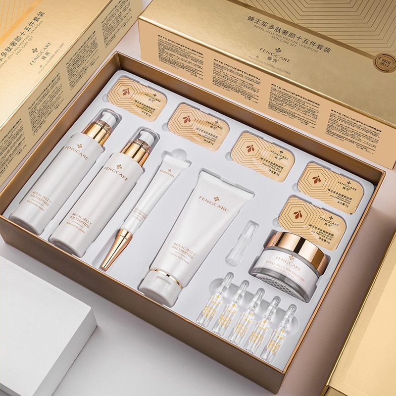 Royal Jelly-Juego hidratante y - Luxury Skincare Kit reseña y precio